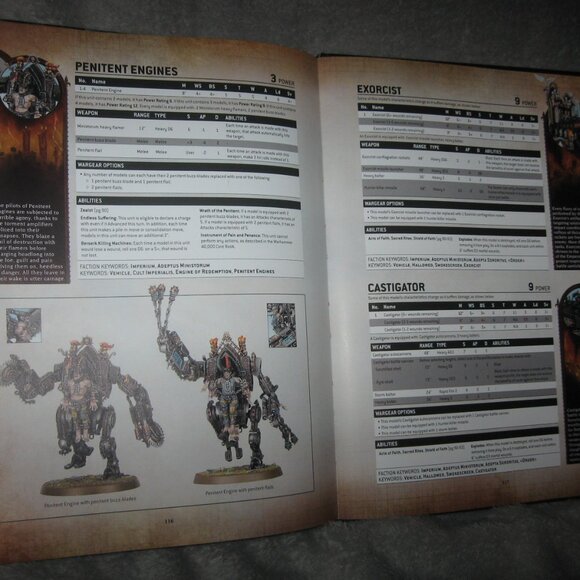Warhammer Hardcover Book 40,000 40K Codex: Adepta Sororitas 2409A7 - Picture 11 of 11